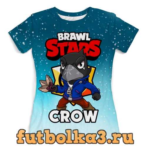 Футболка BRAWL STARS CROW женская