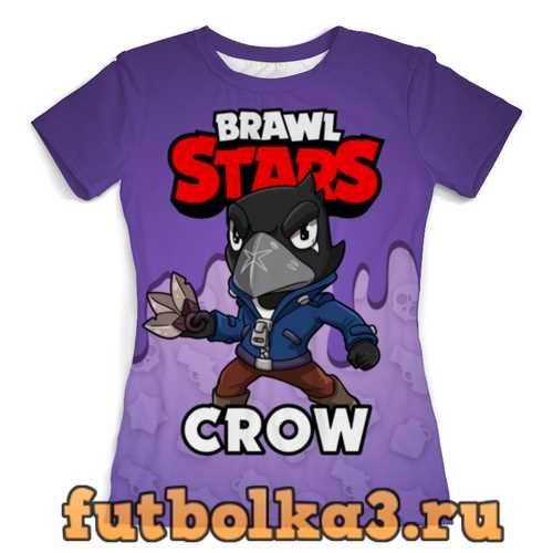 Футболка BRAWL STARS CROW женская