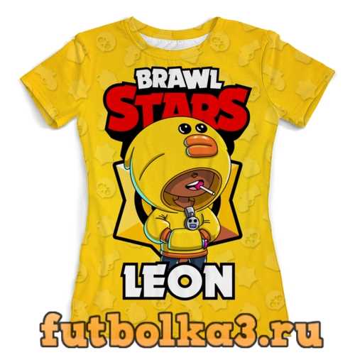 Футболка BRAWL STARS LEON женская