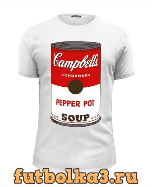 Футболка Campbells Soup (Энди Уорхол) мужская