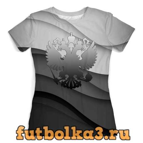 Футболка Герб России женская