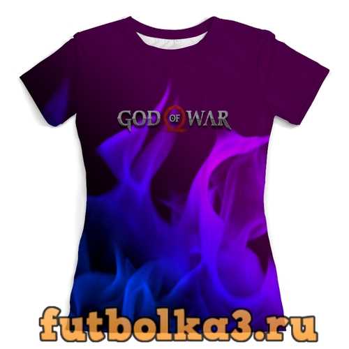 Футболка God of War женская