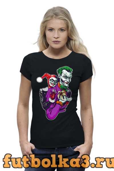 Футболка Harley Quinn & The Joker_ женская