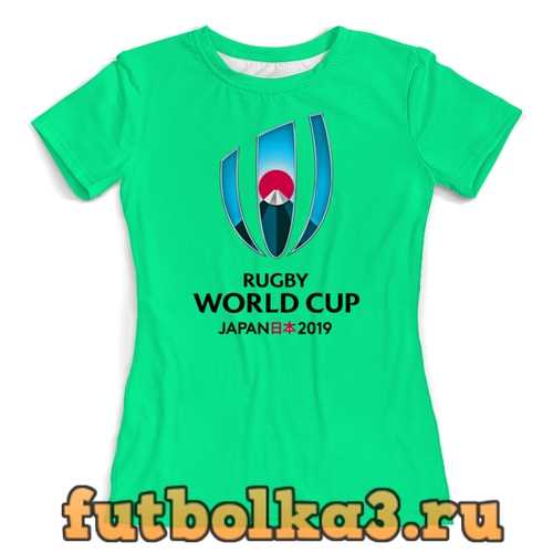 Футболка Кубок Мира по регби в Японии женская