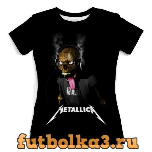Футболка Metallica женская