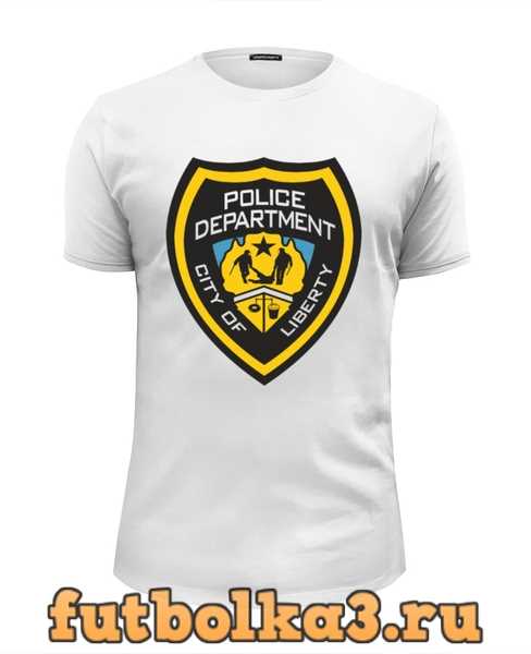 Футболка Police Department мужская