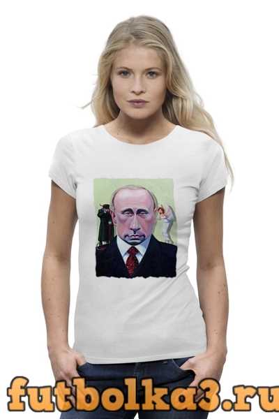 Футболка Putin женская