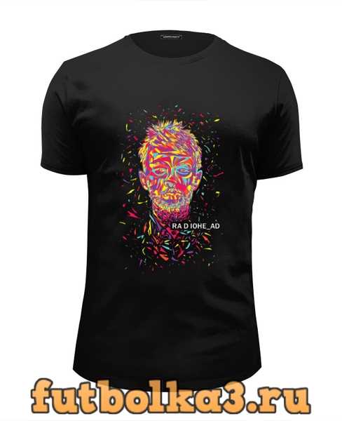 Футболка Radiohead Thom Yorke in Color T-Shirt мужская