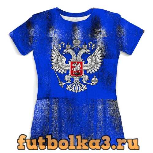 Футболка Россия женская