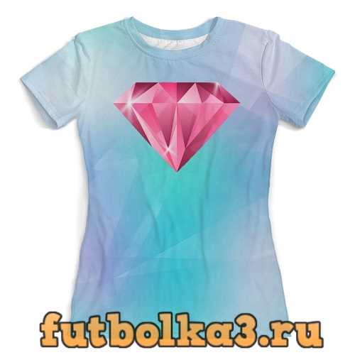 Футболка Розовый кристалл женская