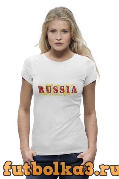 Футболка Russia женская