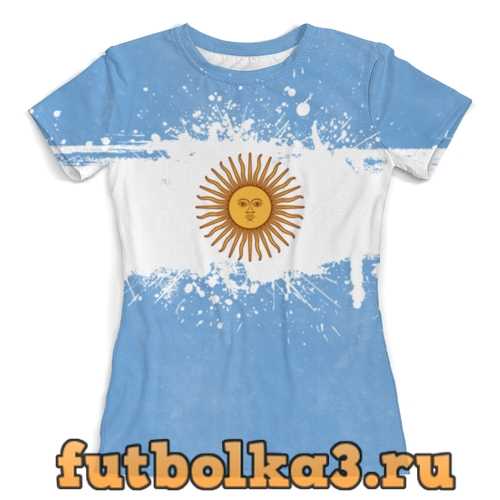 Футболка Сборная Аргентины женская