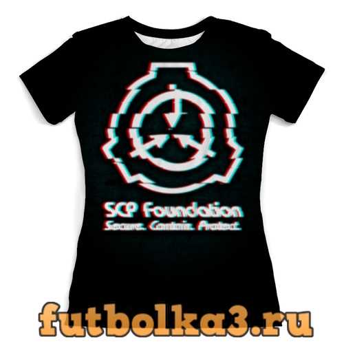 Футболка SCP Foundation женская