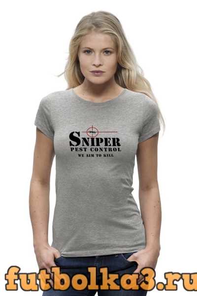 Футболка Sniper женская