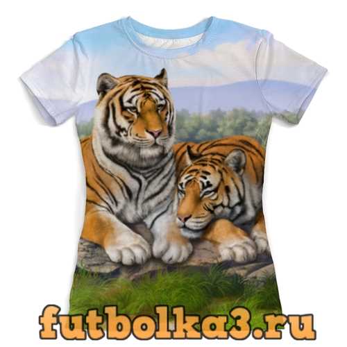 Футболка Тигры женская