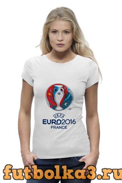 Футболка UEFA Euro 2016 женская