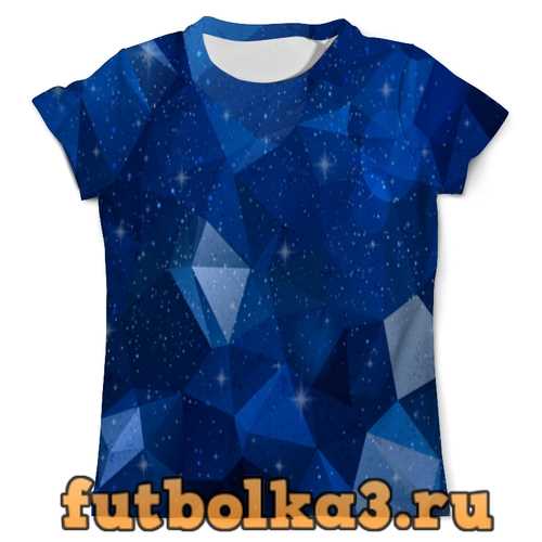 Футболка Blue Polygon мужская