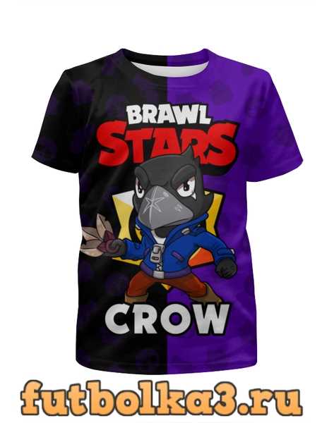 Футболка для мальчиков BRAWL STARS CROW