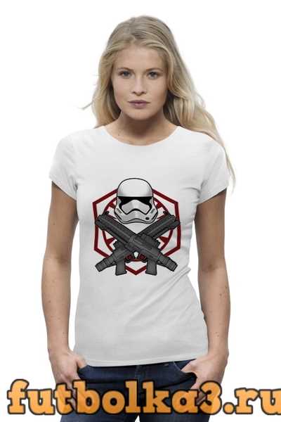 Футболка First order trooper - Star Wars женская