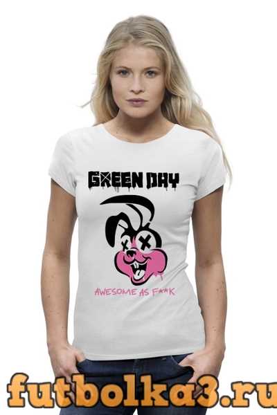 Футболка Green Day женская