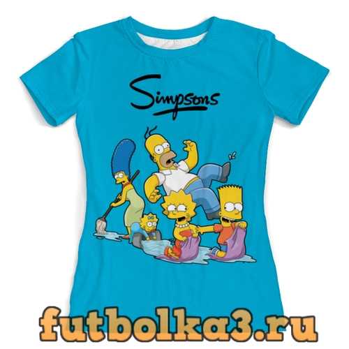 Футболка Симпсоны женская