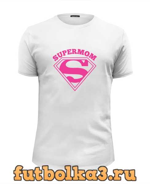 Футболка Супермама (Supermom) мужская