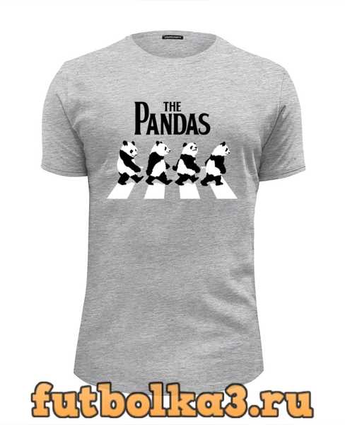 Футболка The Pandas. Панды мужская
