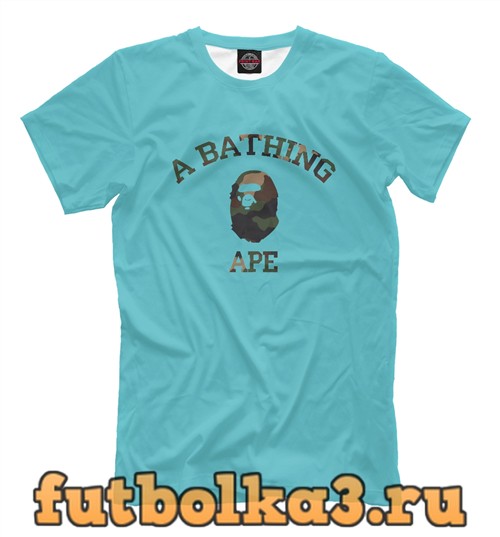 Футболка A bathing ape мужская
