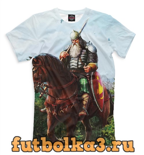 Футболка мужская богатырь узбекистан