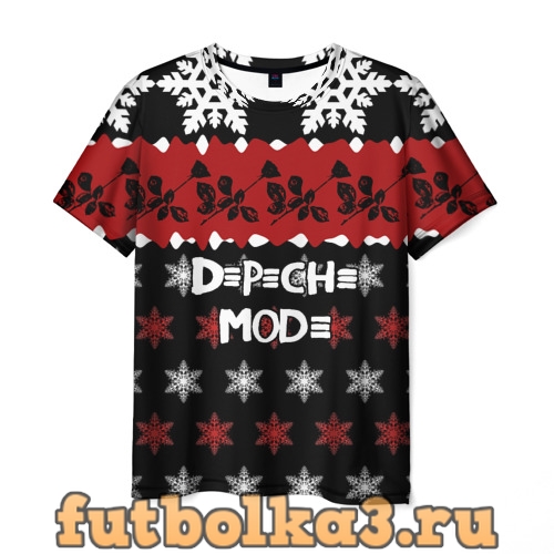 Футболка Праздничный Depeche Mode мужская
