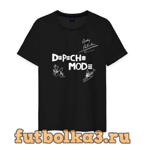 Футболка Автографы Depeche Mode мужская