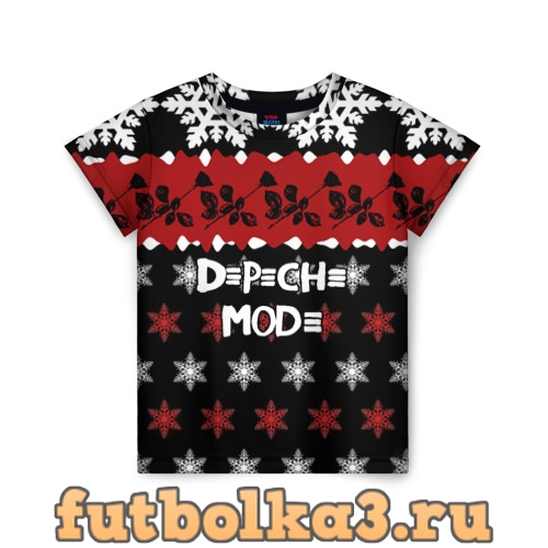 Футболка Праздничный Depeche Mode детская
