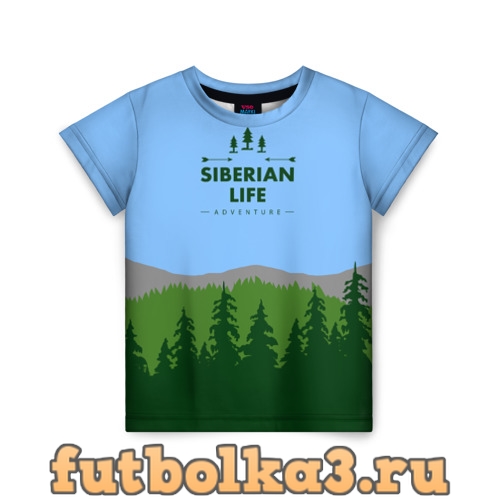 Футболка Сибирь детская