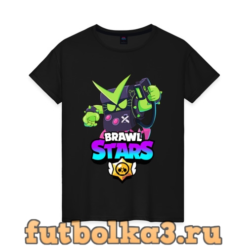 Футболка BRAWL STARS VIRUS 8-BIT женская