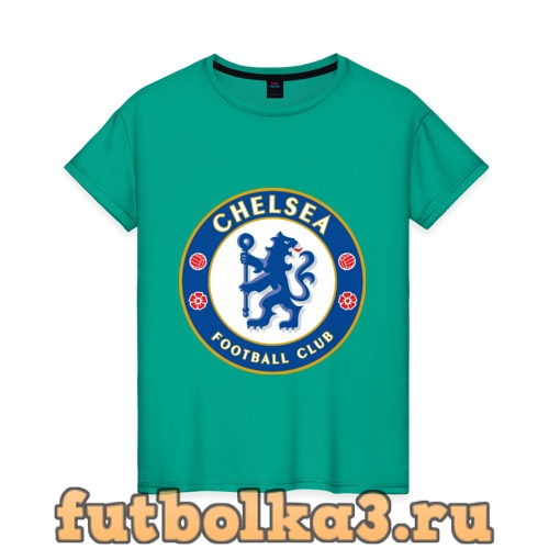 Футболка Chelsea logo женская